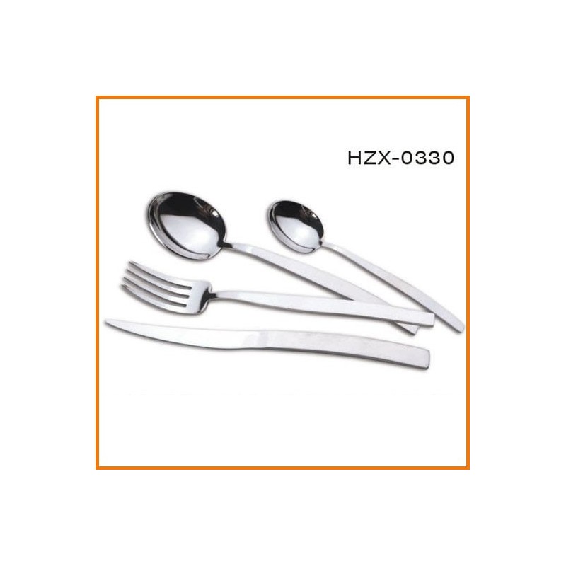 Wedding cutlery set butter knife and fork serving spoon airplane flatware stainless steel dinner set图4