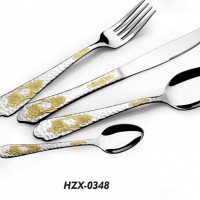 Heat-resistant Buffet Knife Flatware Spoon and Forks Hot Selling Cutlery Set Stainless Steel Cutlery