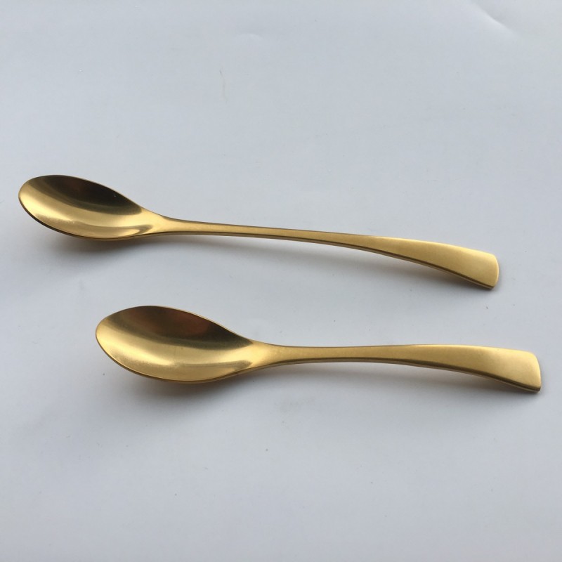 Promotion juego de cubiertos wedding gold cutlery set Spoon Fork Knife flatware sets Stainless Steel图5