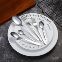 European hot sale SS410 mirror polish dinner fork silver cheap spoon stainless steel cutlery with ea