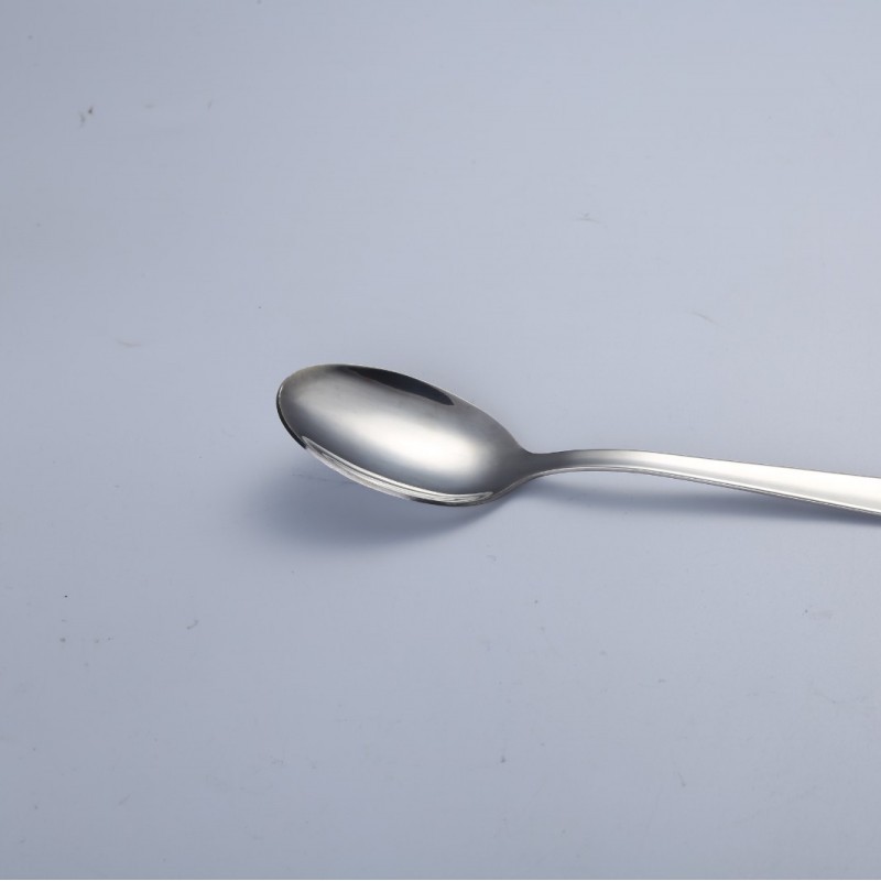 European hot sale SS410 mirror polish dinner fork silver cheap spoon stainless steel cutlery with ea图3