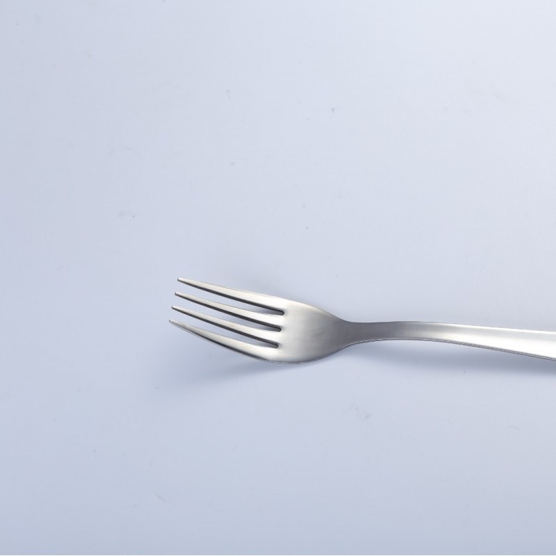 European hot sale SS410 mirror polish dinner fork silver cheap spoon stainless steel cutlery with ea图4