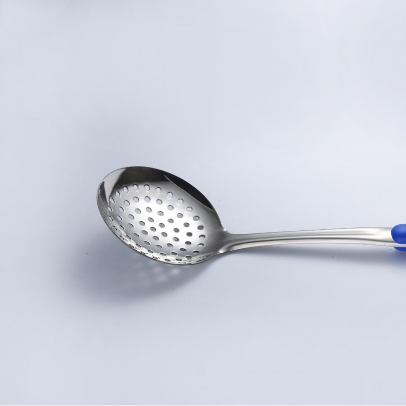 Heat resistant kitchen accessories stainless steel ladle spatula turner kitchen skimmer 201 kitchen 图3