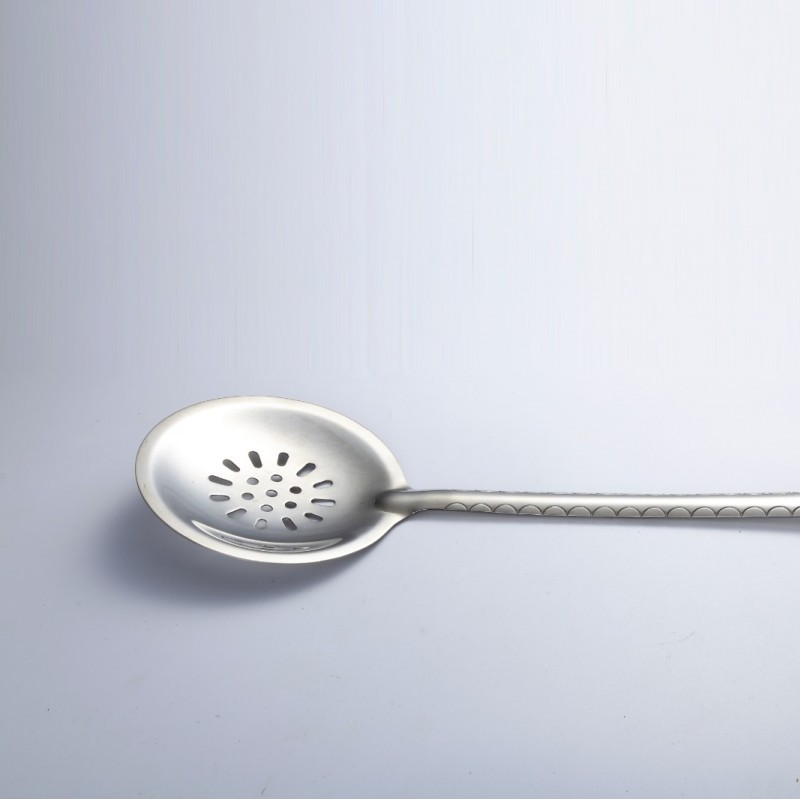 Hot sale easy cleaning kitchen dishwasher safe hot pot skimmer spoon soup kitchen utensils set with 图3