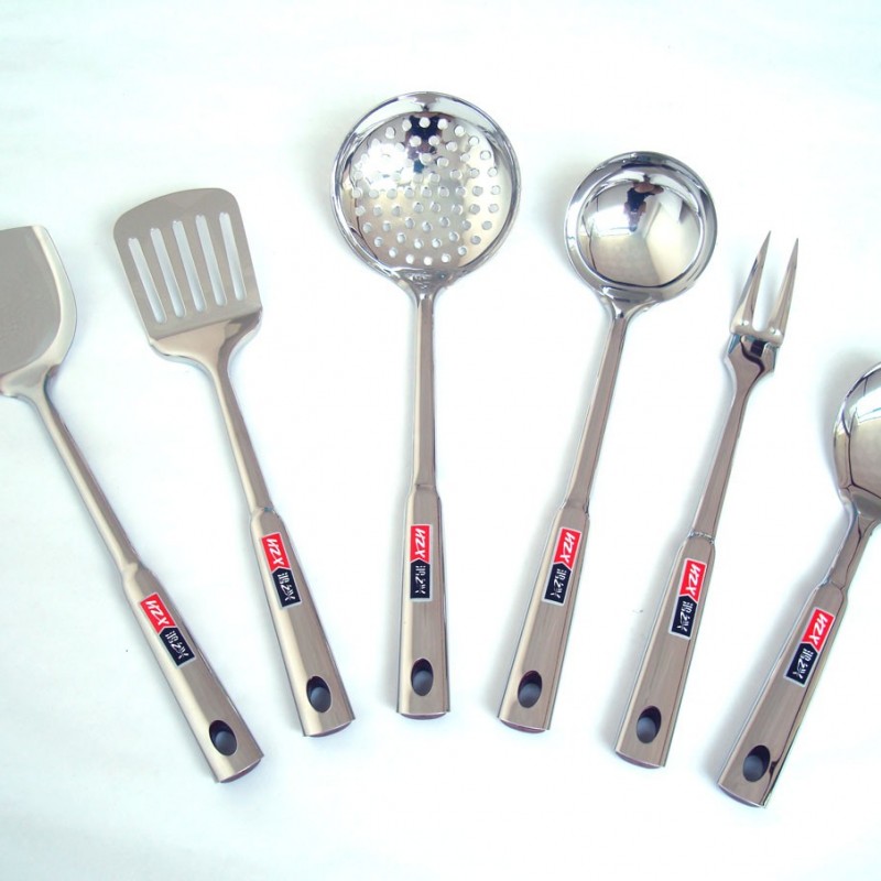 Cookware set kitchenware spatula cooking tools soup spoon stainless steel turner kitchen utensils图3