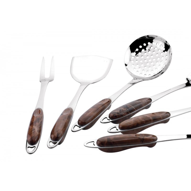 Utensil accessory non stick cookware cooking tool sets spoon turner rice 304 stainless steel kitchen图3