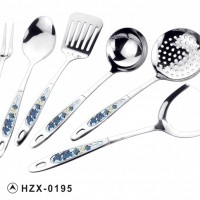 High quality stainless steel kitchen tool utensil kitchen cutlery, 7pcs S/S kitchenware set