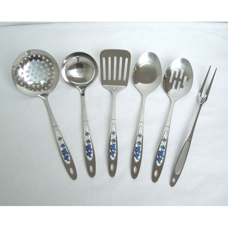 High quality stainless steel kitchen tool utensil kitchen cutlery, 7pcs S/S kitchenware set图2