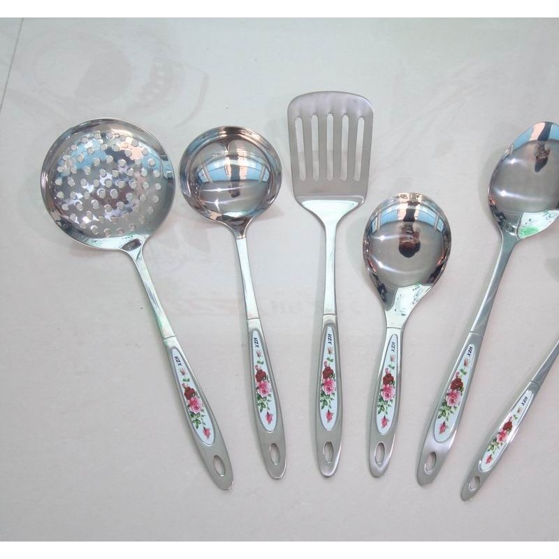 High quality stainless steel kitchen tool utensil kitchen cutlery, 7pcs S/S kitchenware set图3