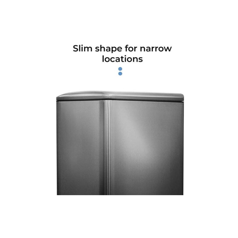 Stainless Steel Dual Compartment Recycle Trash Can - GRJ-50L图3