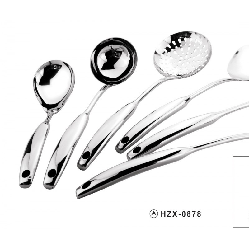 OEM/wholesale hot sale 7pcs kitchen utensils set stainless steel accessories kitchenware cooking too图2