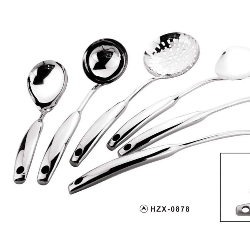 OEM/wholesale hot sale 7pcs kitchen utensils set stainless steel accessories kitchenware cooking too图6