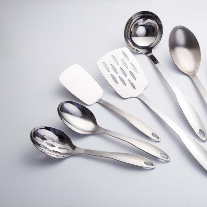Amazon 2020 hot kitchen household stainless steel kitchen accessories supplier kitchen utensils set图4