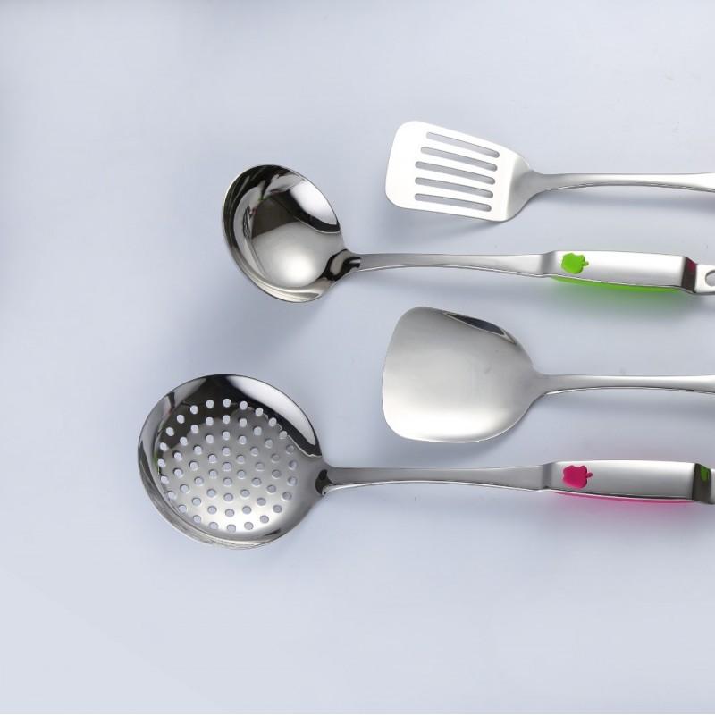 Custom reusable cookware tools stainless steel kitchen cooking utensils set latest图5