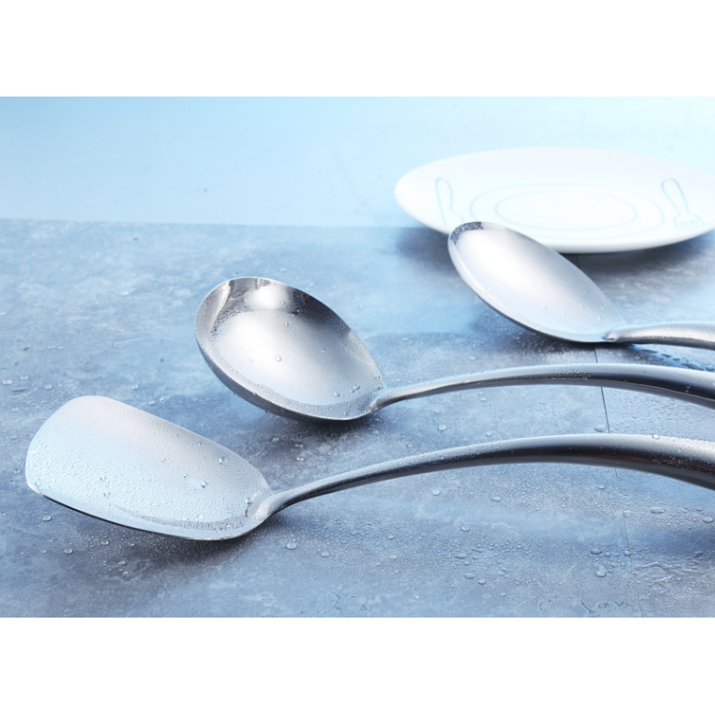 Exquisite craftsmanship stainless steel spatula cheap tools utensils kitchen utensil set图4