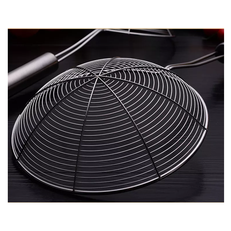 Wholesale kitchen utensils stainless steel skimmers wire oil skimmer cooking tool图3