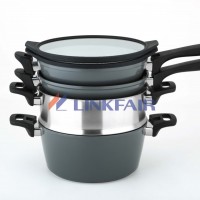 6PC Aluminum cookware set