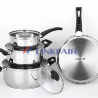 7PC SS cookware set  Brazing