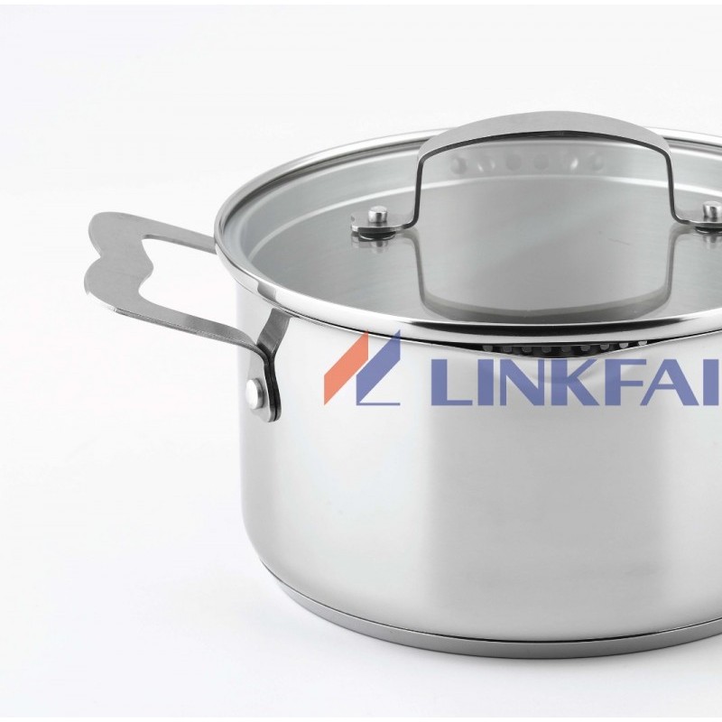 7PC SS cookware set  Impact bonding图6