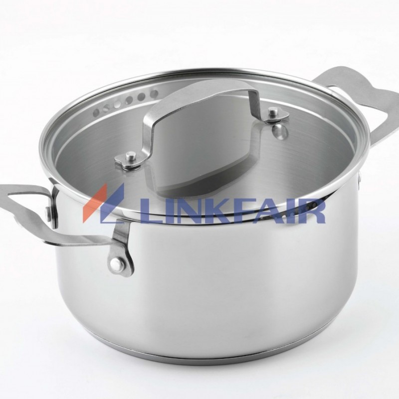 7PC SS cookware set  Impact bonding图5