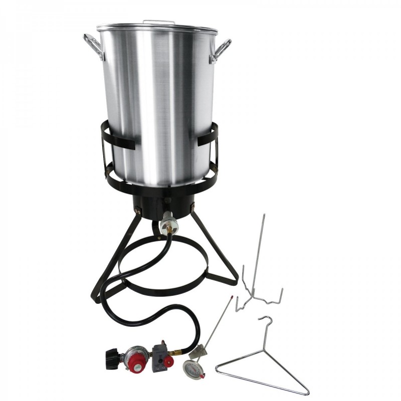 30QT Aluminium Turkey Cooker图2