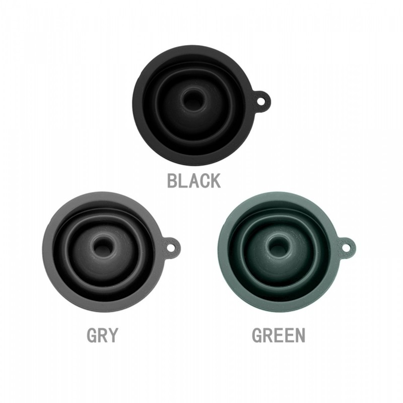 Food grade silicone collapsible funnel for food图3