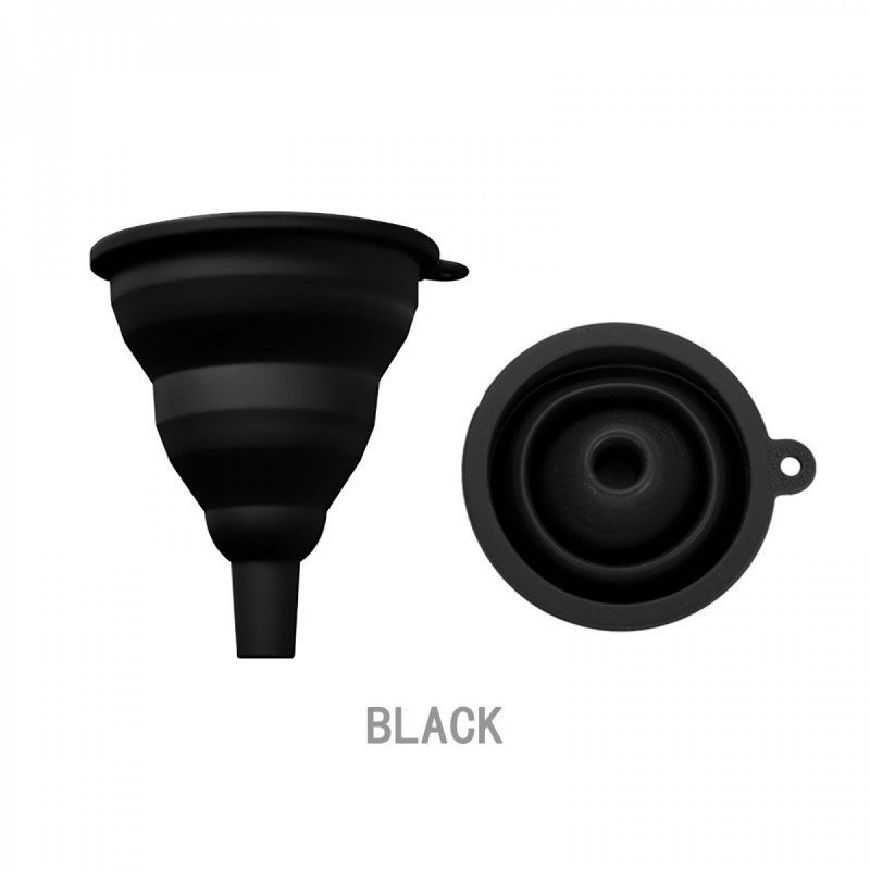 Food grade silicone collapsible funnel for food图4