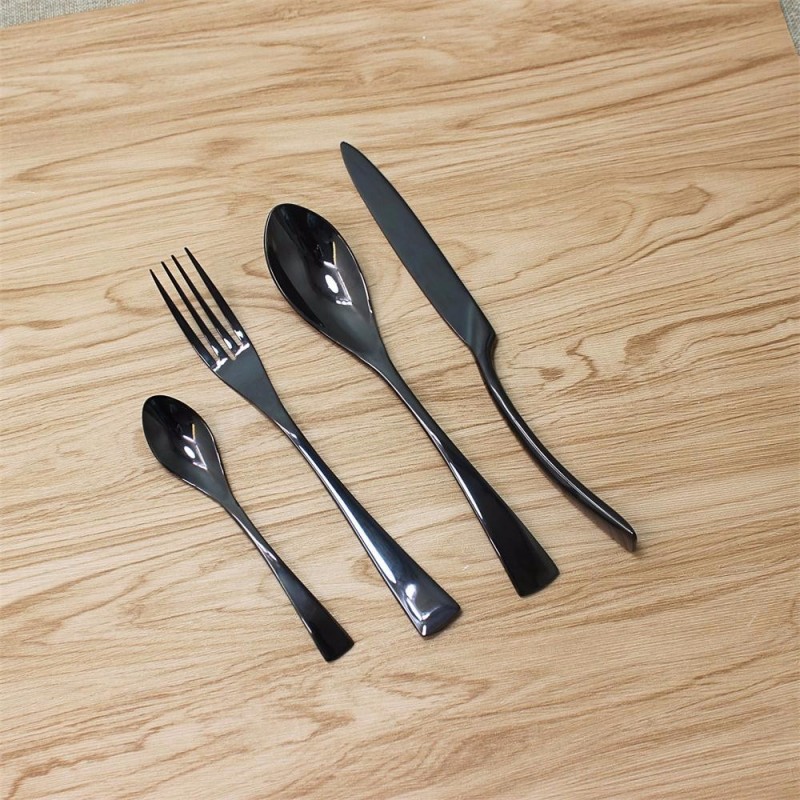 Fork knife spoon wedding stainless steel 304 material cutlery set图5