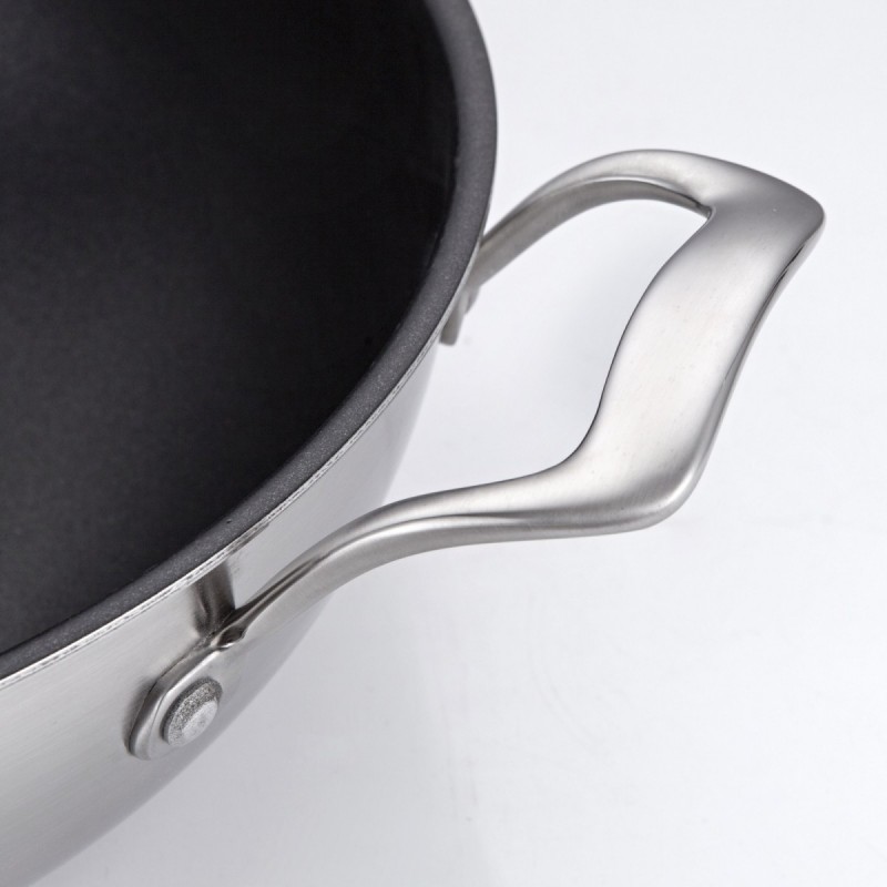JIDA WOK Stainless Steel Cookware JD-3K-2001图2
