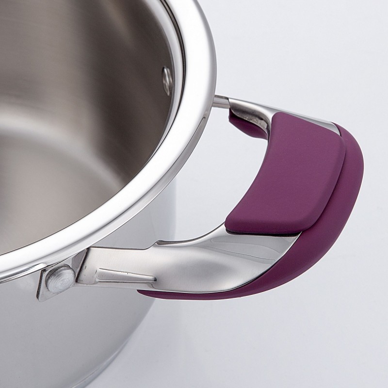 JIDA 11 pcs Stainless Steel Cookware JD-WS-2001图3
