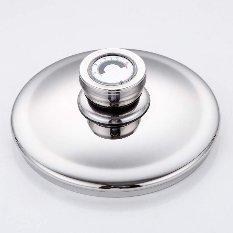 JIDA 11Pcs Wide Edge stainless steel cookware JD-WS-2004图3