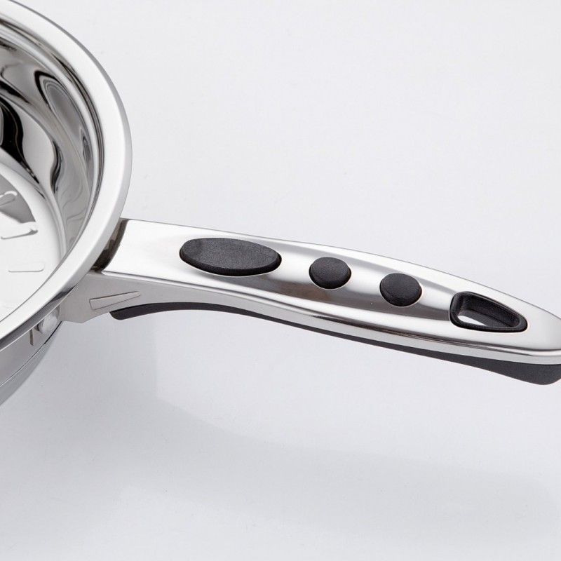 JIDA 11Pcs Wide Edge stainless steel cookware JD-WS-2004图4