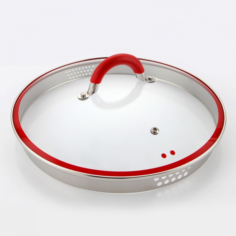 JIDA 12PCS CUT EDGE POT Stainless Steel Cookware JD-CS-1901图2