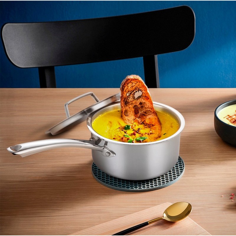 2pc 3layers tainless steel saucepan图2