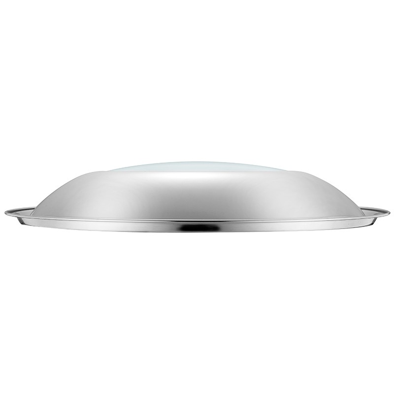 UFO shaped H type stainless steel glass combined lid图2