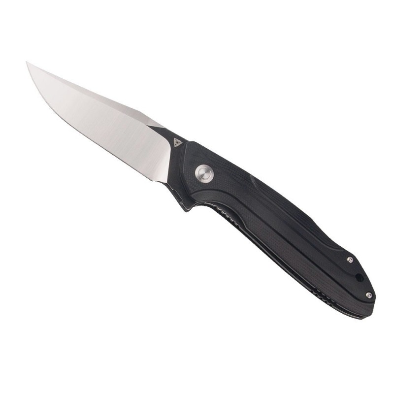 Folding Knife Stonewash D2 Steel Blade G10 Tactical Handle EDC Knife图2