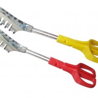 Scissors Tongs for Cooking, Grilling, BBQ, Baking, Fruits