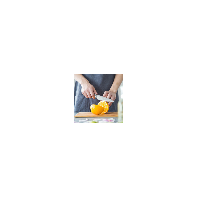 WUSC quality stainless steel kitchen knife 8 inches fruit knife light and sharp图3