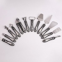 kitchenware set stainless steel kitchen tools,peeler whisk cheese knife