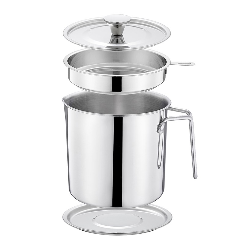 18/8 stainless steel grease strainer cup图2