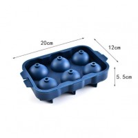 6 ball silicone ice cube