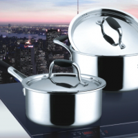 kitchenware Jieyang Xin Da Xing 16/18/20/22/24cm stainless steel sauce pan and sauce pot