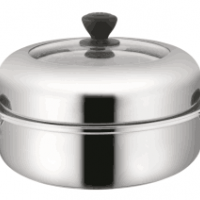 kitchenware Jieyang Xin Da Xing 30cm stainless steel double bottom hotpot and steamer