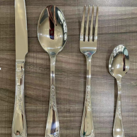 Amazon hot sales 4PCS table cutlery sets for dinner