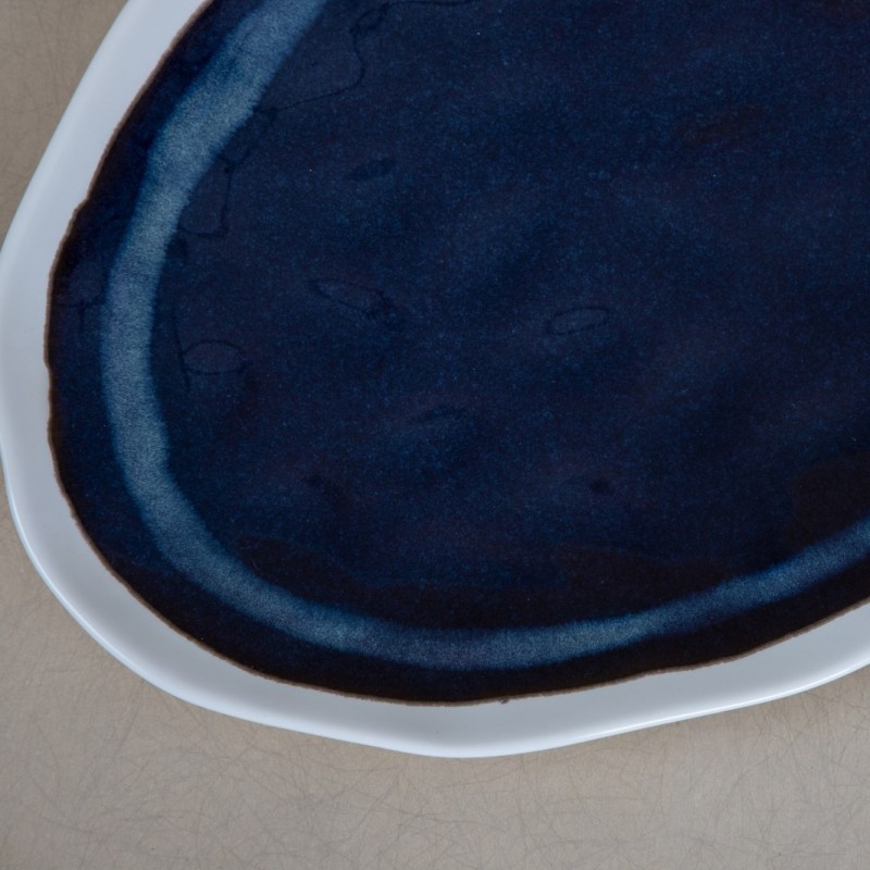 Blue reactive glaze/porcelain/tableware/dinnerware/Horece图3