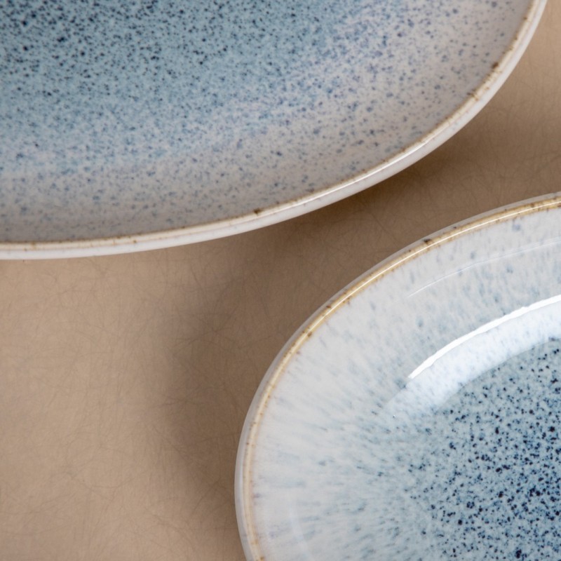 Light bluw reactive glaze/porcelain/tableware/dinnerware/Horece图5