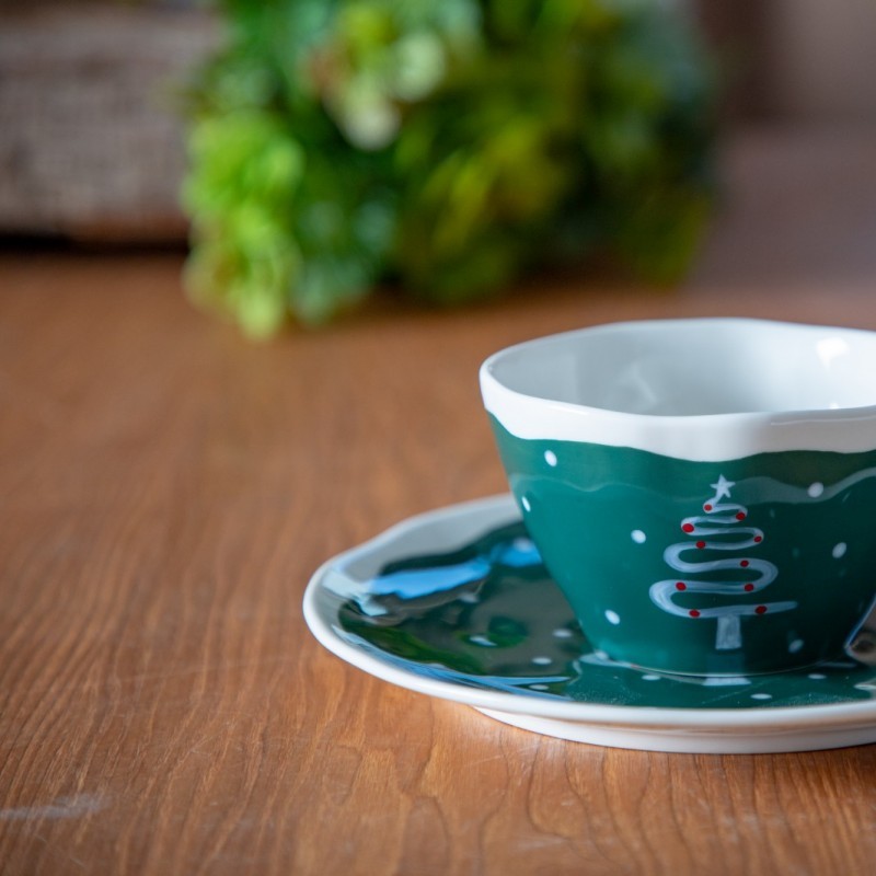 Christmas/ hand painted/porcelain/tableware/dinnerware/Horece图7