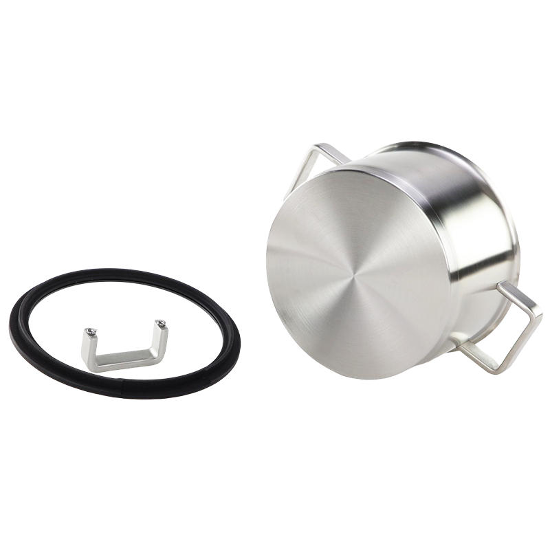 Stainless steel cookware 16/18/20/24cm straight shape 8 pcs cookware set图5