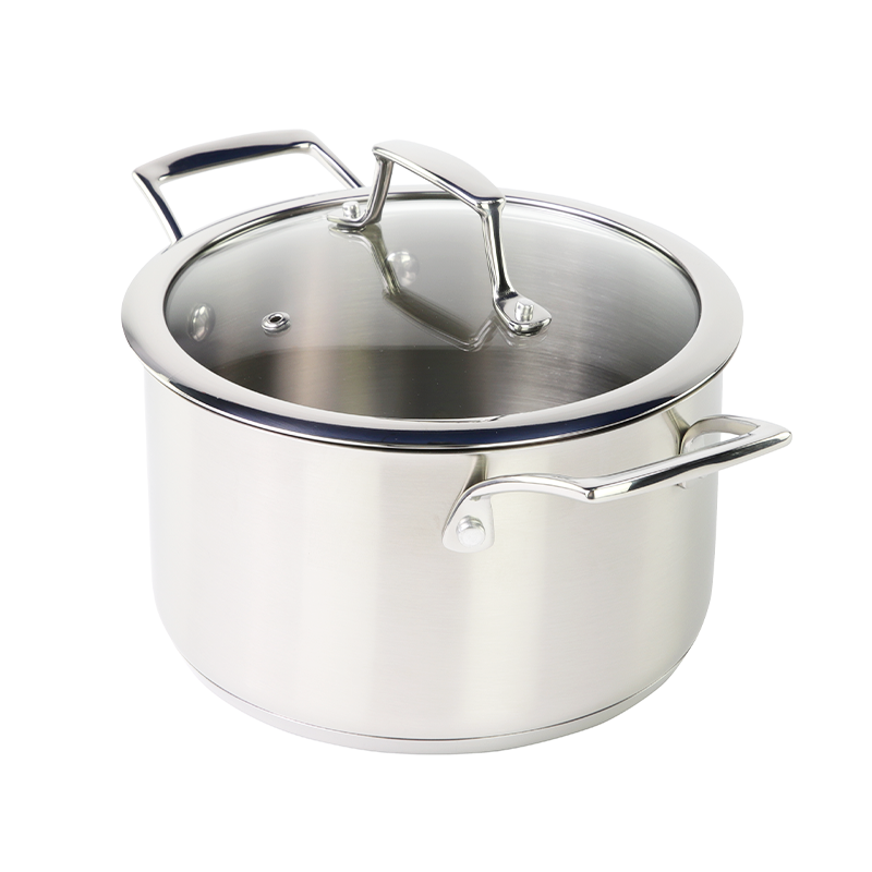 2022 Stainless Steel 4 pcs Cookingware Sets Casserole Kitchenware Ollas Cookware Sets Cooking Pot Se图4
