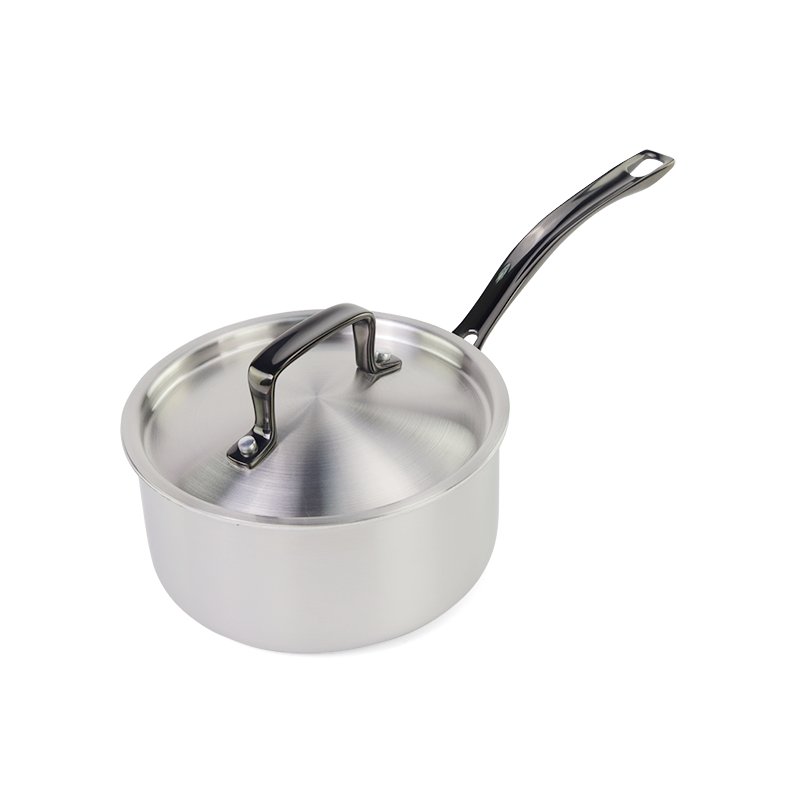 6pcs stainless steel cooking pot and pan set stainless steel cookware set casserole stockpot milk po图3